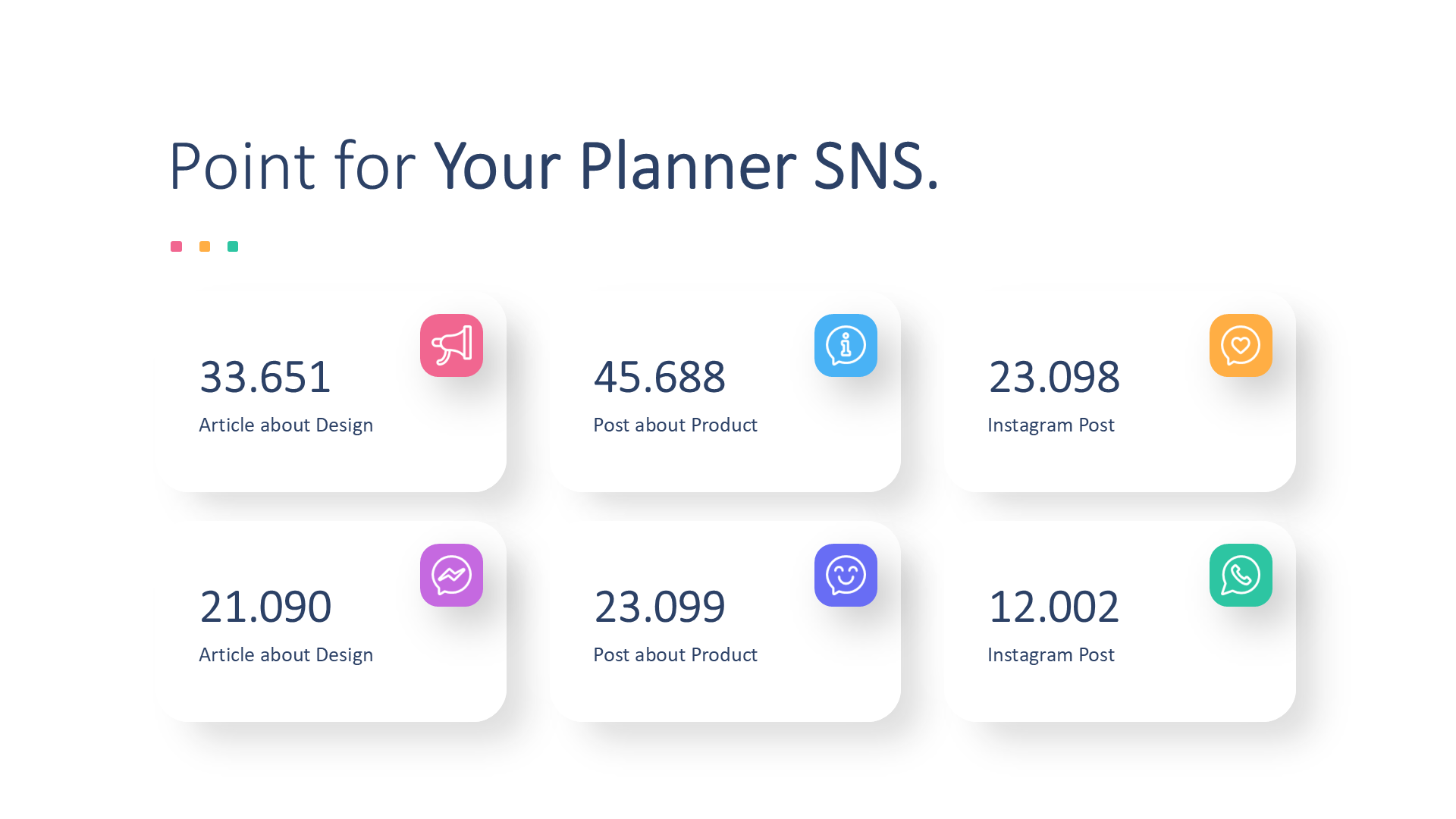 Social Media Light slide 4